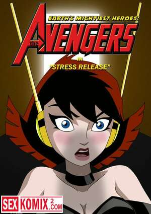 Порно комик Снятие стресса. Мстители.