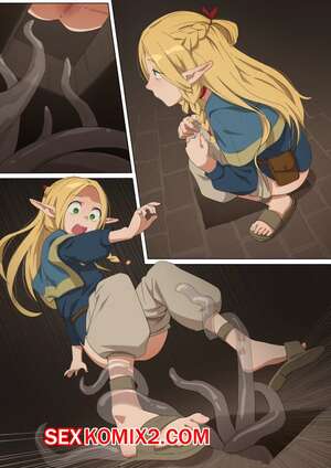 Порно комикс Dungeon Meshi. Marcille. Yamomo.