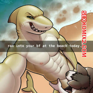 Порно комикс Snapchat Shark Attack.