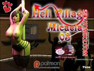 Порно комикс Адская деревня. Микаэла. Часть 3. Hell village. Micaela Pig King
