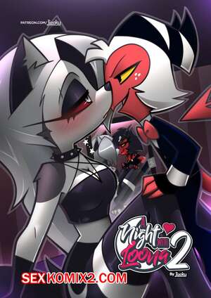 Порно комикс Адский Босс. Ночь с Луной. Часть 2. A Night With Loona. Jizoku