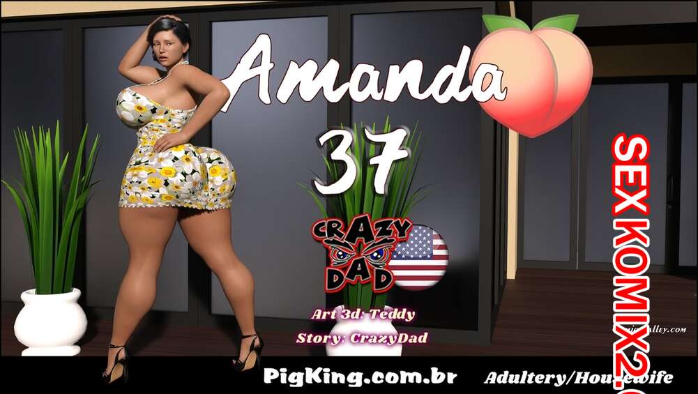 Порно комикс Аманда. Часть 37. Amanda. CrazyDad3D