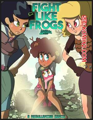 Порно комикс Амфибия. Сражайтесь как лягушки. Fight Like Frogs. Amphibia. MedullaMind