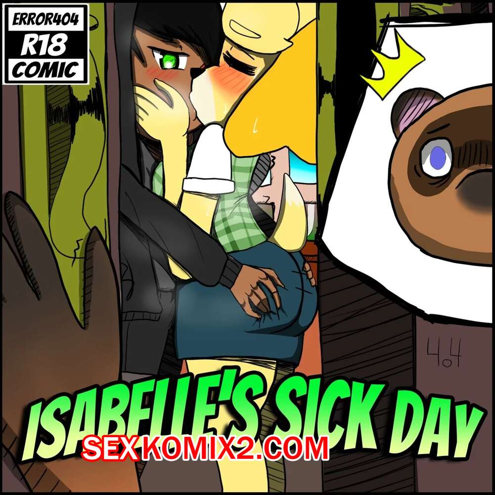Порно комикс Animal Crossing. Больной день Изабель. Isabelles Sick Day. Error404unk0wn.