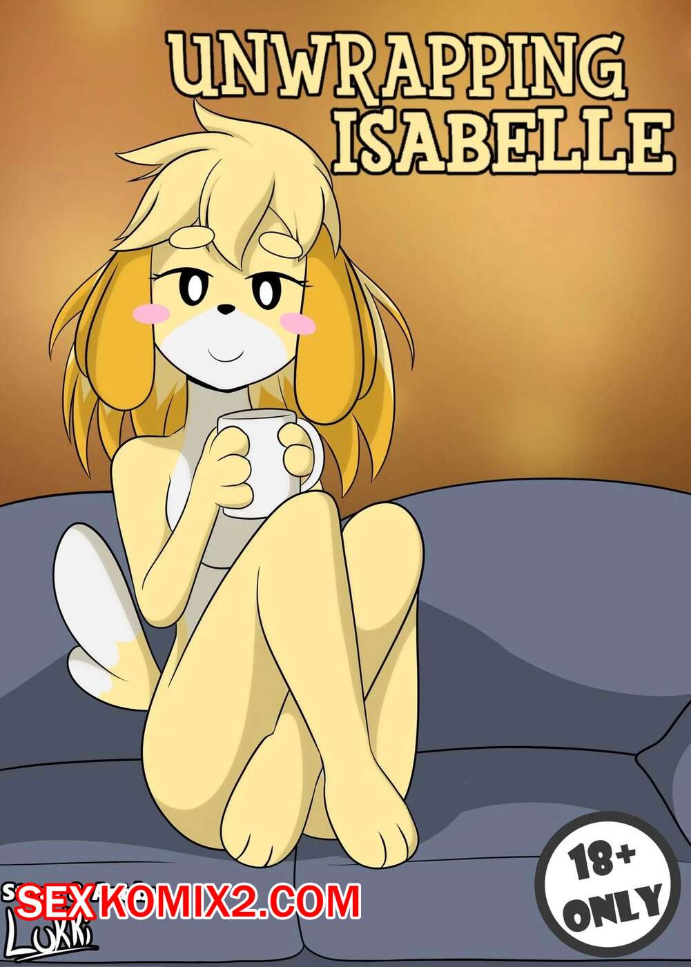 Порно комикс Animal crossing. Разворачивая Изабель. Unwrapping Isabel