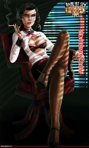 Порно комикс Bioshock. Анал в море. Anal At Sea