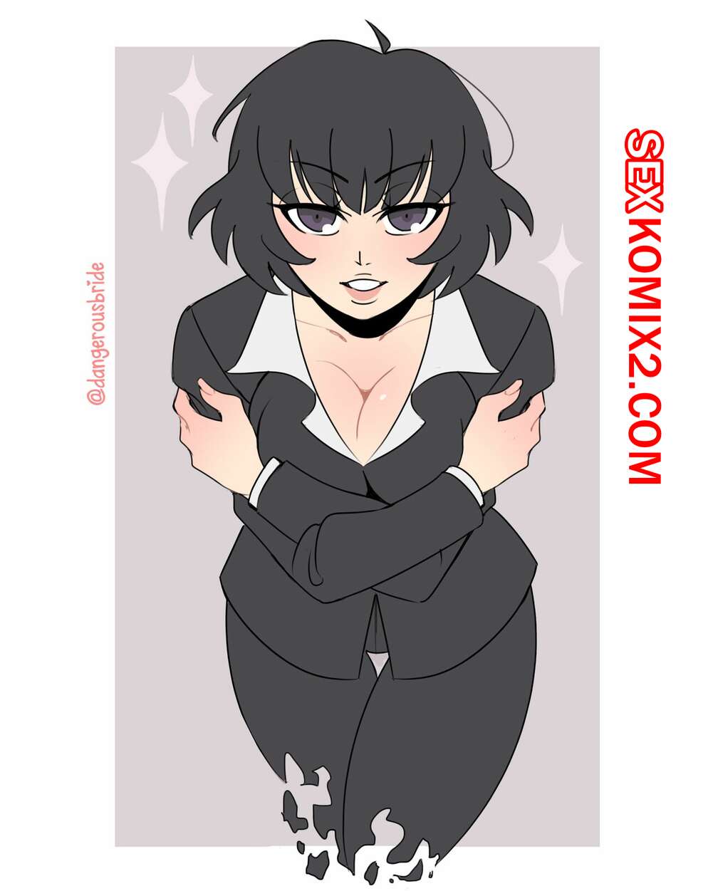 Порно комикс Blood Blockade Battlefront. Запп и Чен. Dangerous Bride