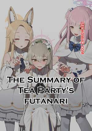 Порно комикс Blue Archive. The Tea Partys Futanari. Muchimo