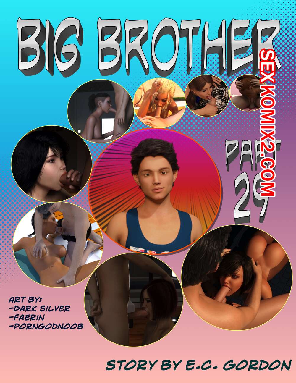 Порно комикс Большой брат. Часть 59. Big Brother. Chapter 29. Sandlust