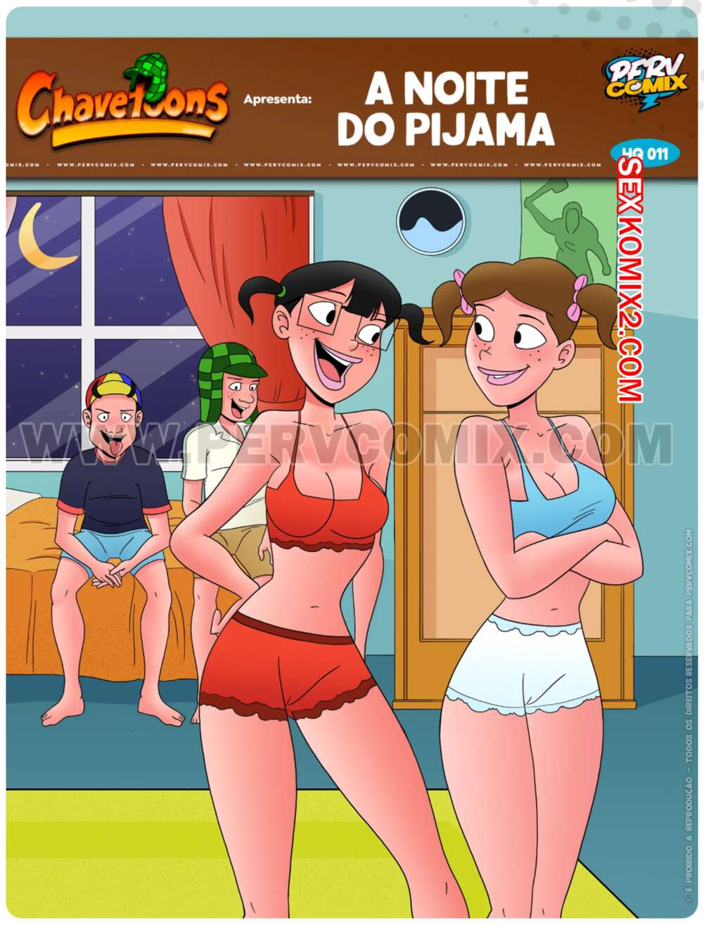 Порно комикс Чавиньо. Часть 11. Chavetoons. PervComix