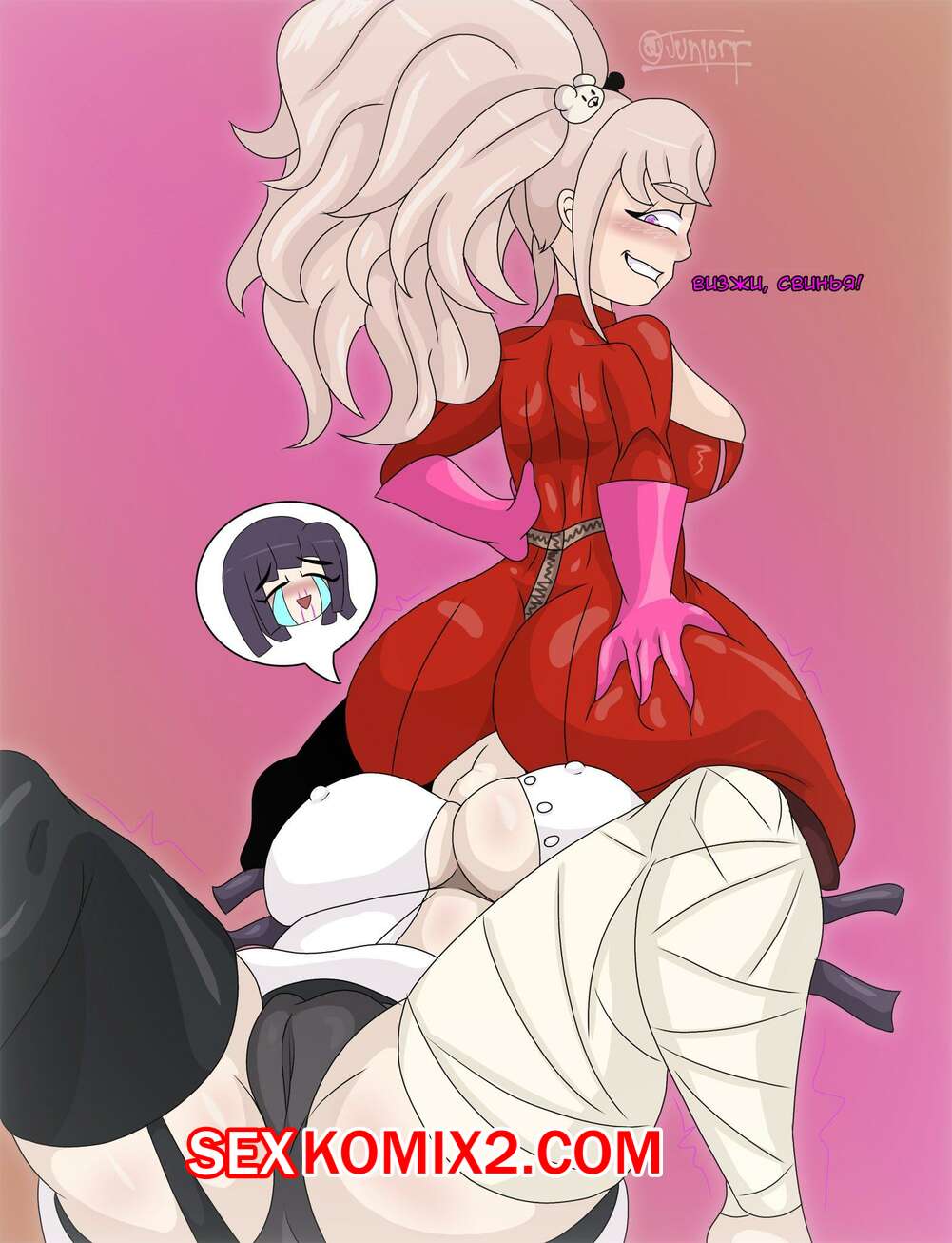 Порно комикс Danganronpa. Арты. Часть 4. Junior art