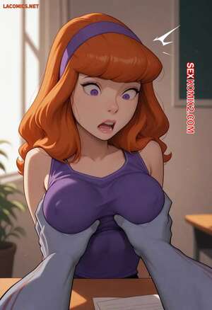 Порно комикс Daphne Monster squeeze. NaughtyToons