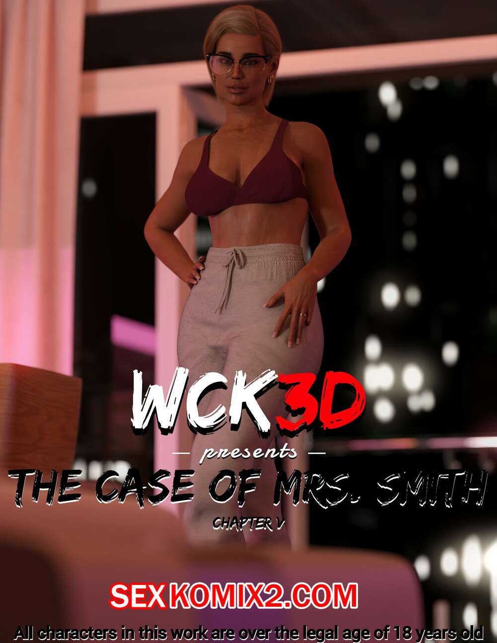 Порно комикс Дело миссис Смит. Часть 5. The Case Of Mrs. Smith. WCK3D