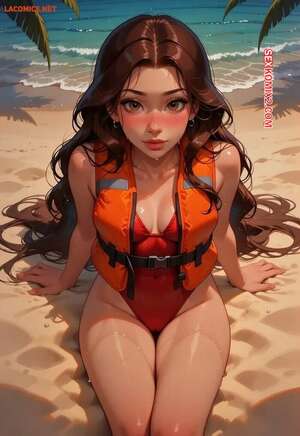 Порно комикс Disney Baywatch. LowFireStudios