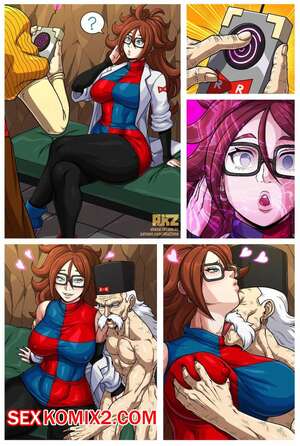 Порно комикс Dragon Ball. Андроид 21. Android 21. AKaZlime