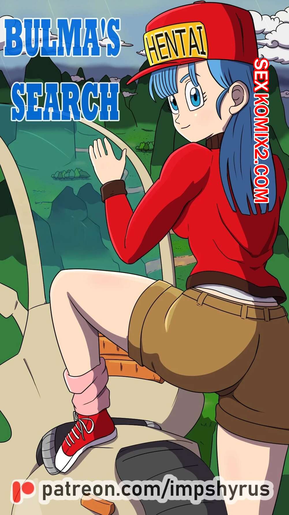Порно комикс Dragon Ball. Исследование Бульмы. Bulmas Search. Impshyrus.