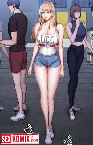 Порно комикс Фитнес. Части 33 и 34.