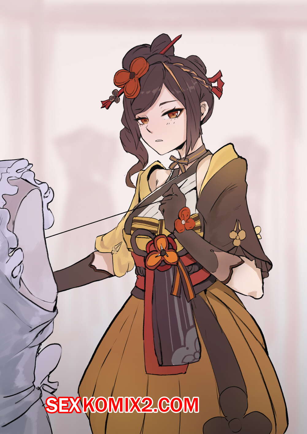 Порно комикс Genshin Impact. Тиори. Не успела в срок. FrozenSpiderLily