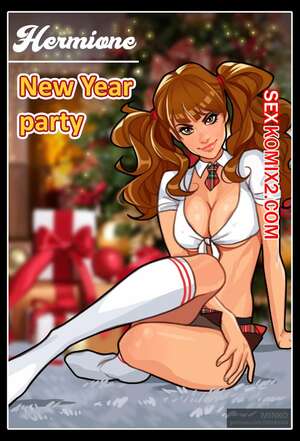 Порно комикс Гермиона. Новогодняя вечеринка. Hermione. New Year party. Olena Minko