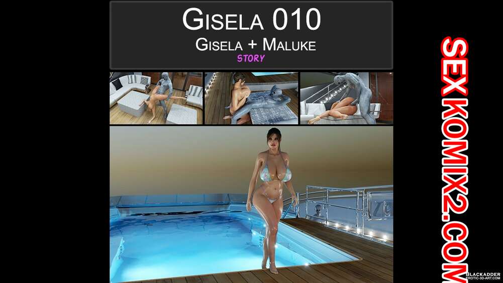 Порно комикс Gisela. Часть 10. Gisela and Maluke. Blackadder