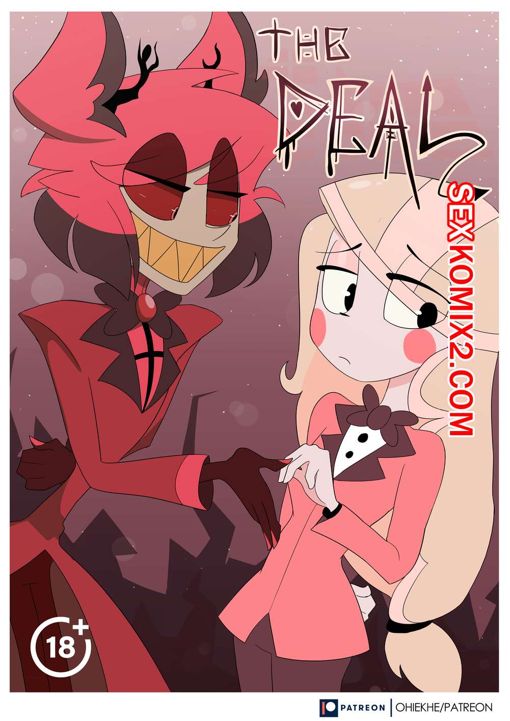 Порно комикс Hazbin Hotel. Сделка. The Deal
