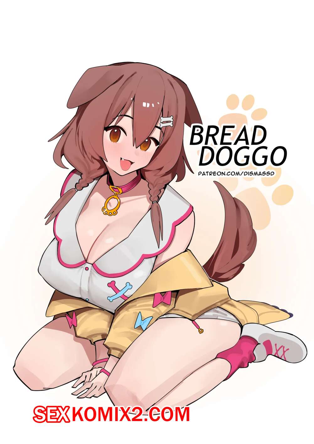 Порно комикс Hololive. Bread Doggo. Dismassd