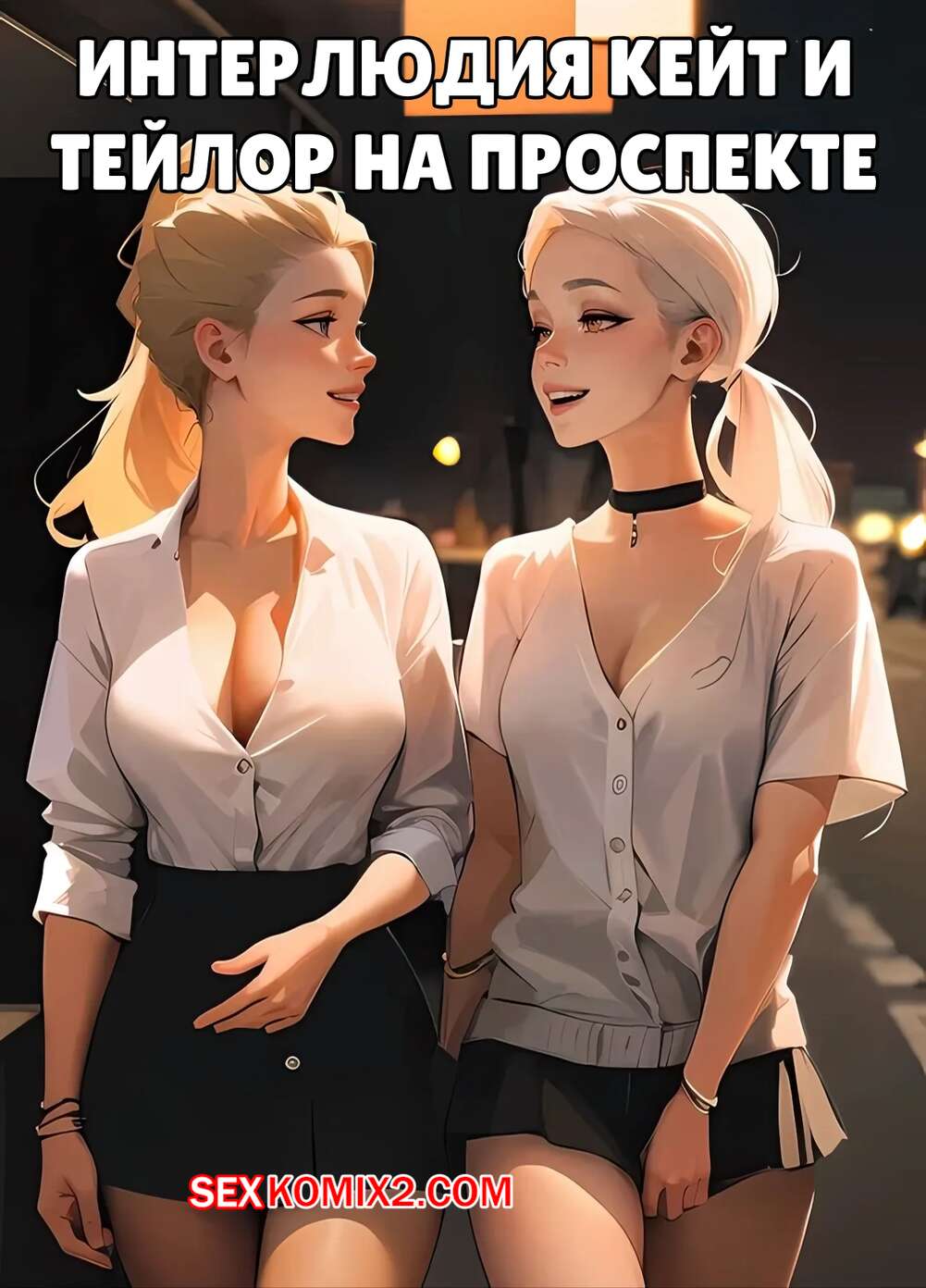 Порно комикс Интерлюдия Кейт и Тэйлор на проспекте. Kate Sketches