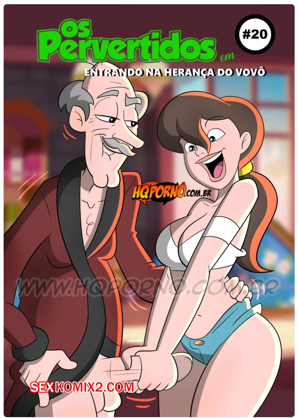 Порно комикс Извращенцы. Часть 20. Os pervertidos. Hqporno