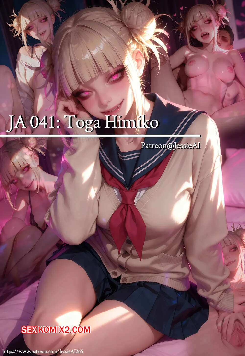 Порно комикс JA041. Toga Himiko. Jessie AI
