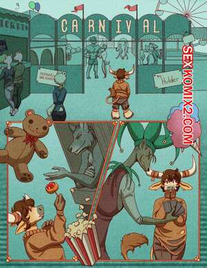 Порно комикс Карнавал.