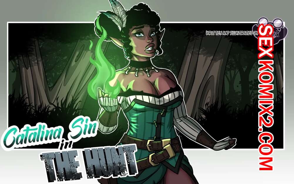 Порно комикс Каталина Син на охоте. Catalina Sin in The Hunt