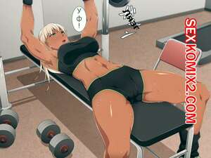 Порно комикс Kinnikushitsu na Onee san de Asobou. Kemuri Haku