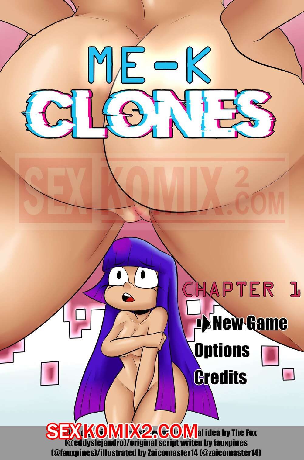 Порно комикс Клоны. MeK Clones. Glitch Techs. ZaicoMaster14