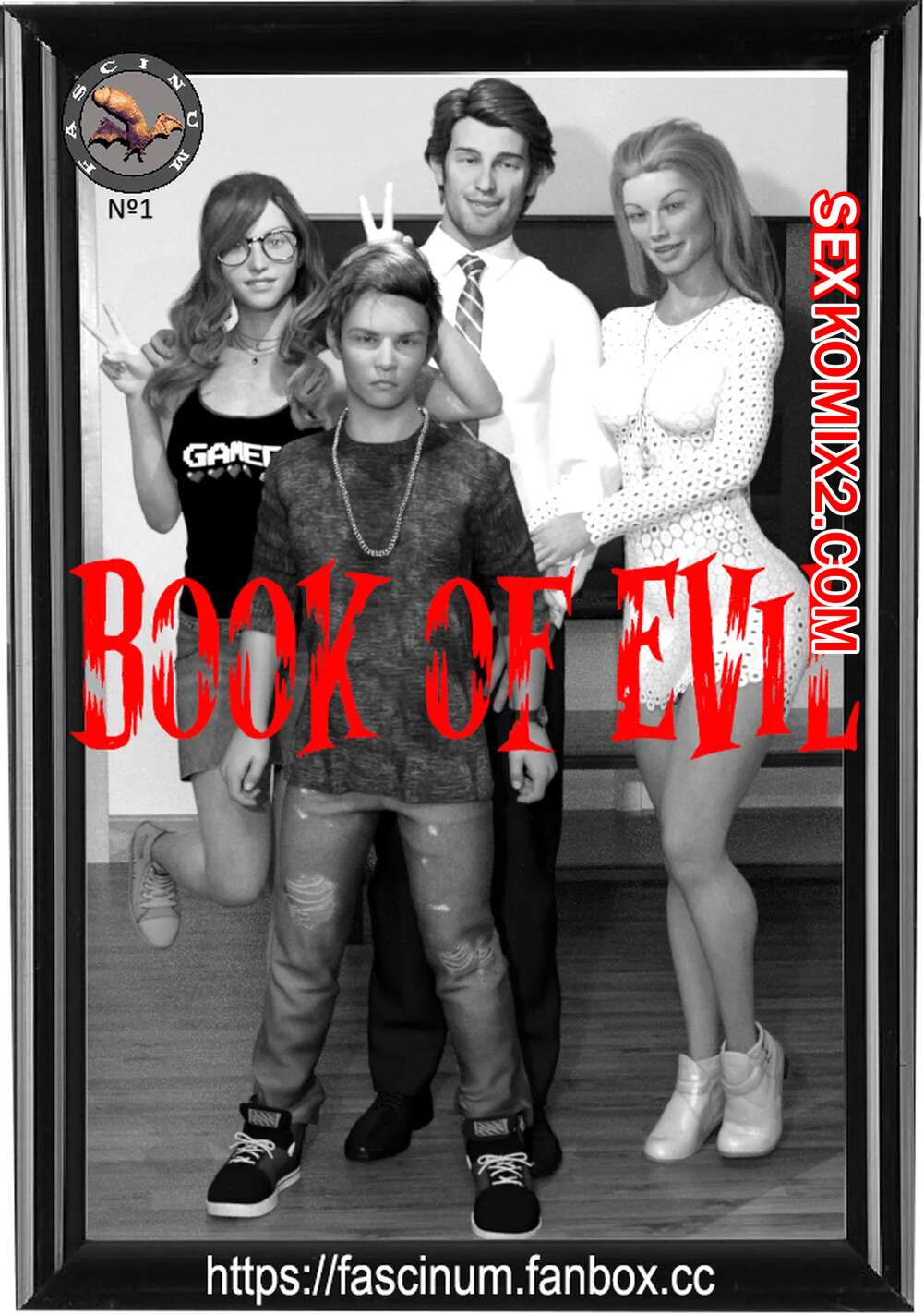 Порно комикс Книга зла. Часть 1. Book of Evil. Fascinum.
