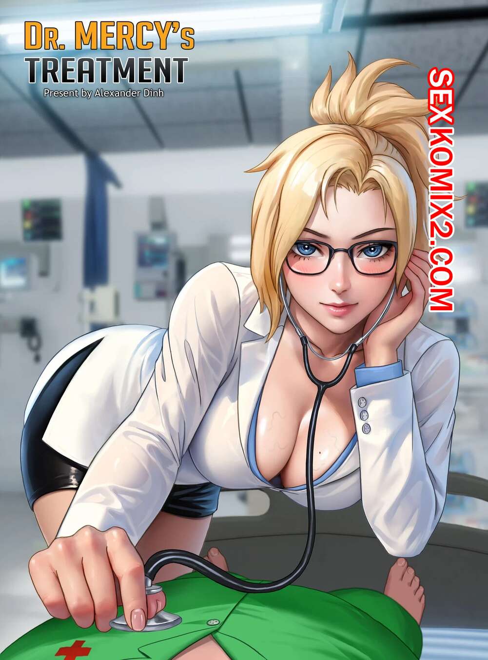 Порно комикс Лечение доктора Мерси. Dr. Mercys Treatment. Alexanderdinh.