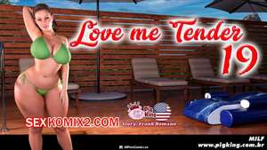 Порно комикс Люби меня нежно. Часть 19. Love Me Tender. CrazyDad3D