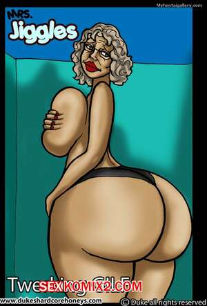 Порно комикс Миссис Джиглс. Твёркающая бабушка. Mrs. Jiggles. Twerking GILF
