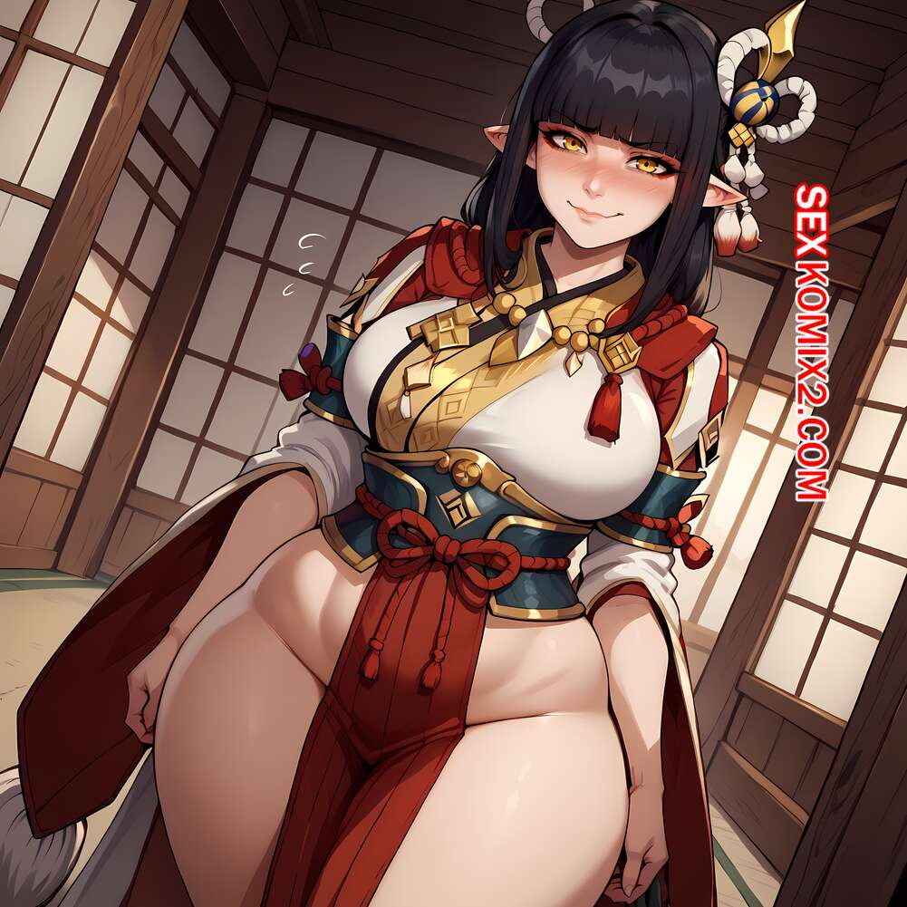 Порно комикс Monster Hunter. Minoto x BBC. Floxin