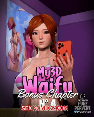 Порно комикс Моя 3D Вайфу. Часть 4 и 5 и 6. My 3D Waifu. Purepervert.