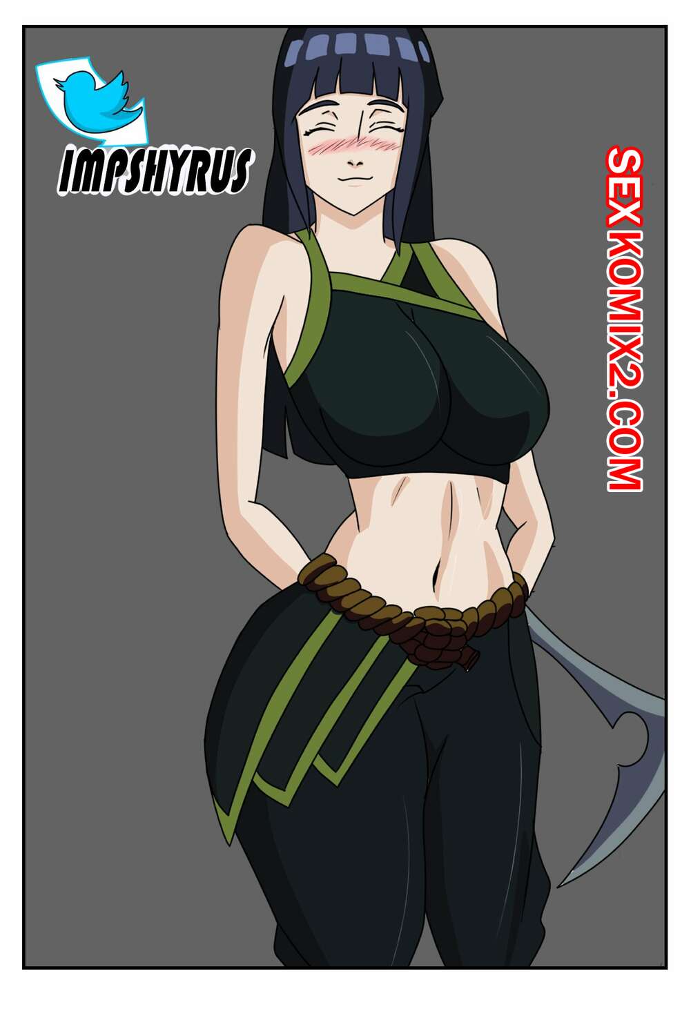 Порно комикс Наруто. Хината Косплей. Hinata Cosplay Akali. Impshyrus