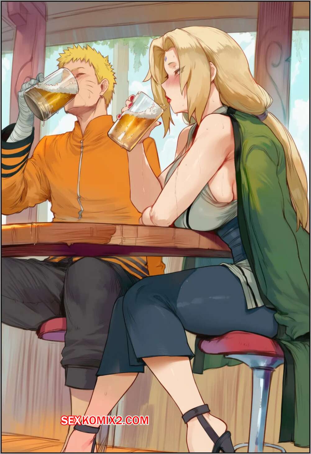 Порно комикс Naruto X Tsunade. Swirlinghawk