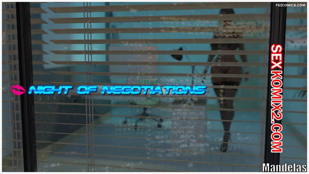 Порно комикс Ночь переговоров. Night of Negotiations. Mandelas