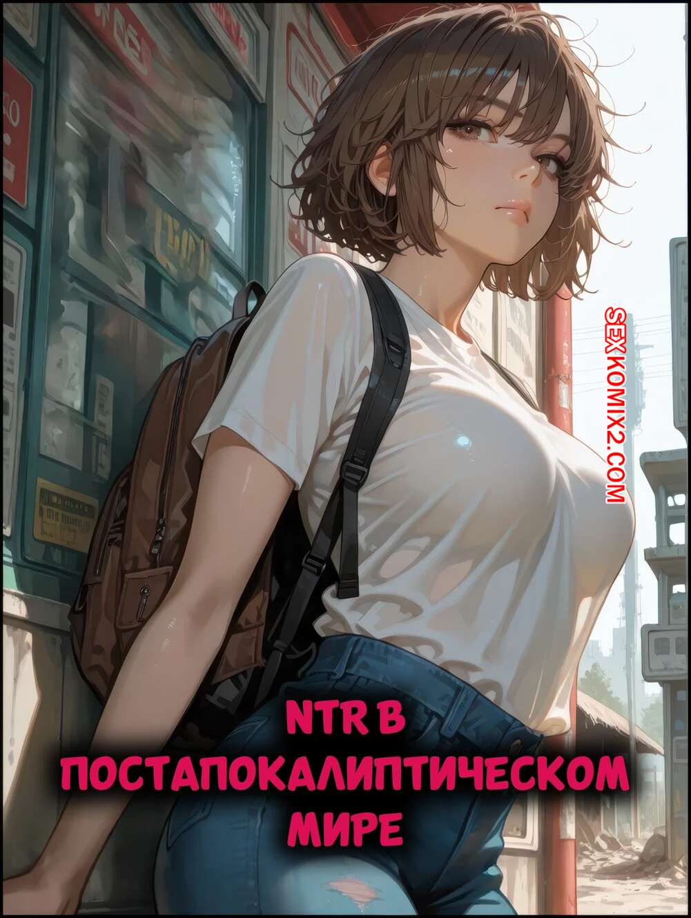Порно комикс NTR в постапокалиптическом мире. NTR in Post Apocalypse. Pirate Wind Cat.