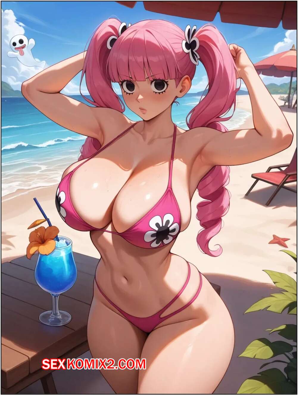 Порно комикс Perona. One Piece. AyxGirl