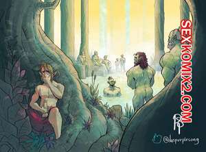 Порно комикс Подглядывающий Эльф. Peeking Elf.