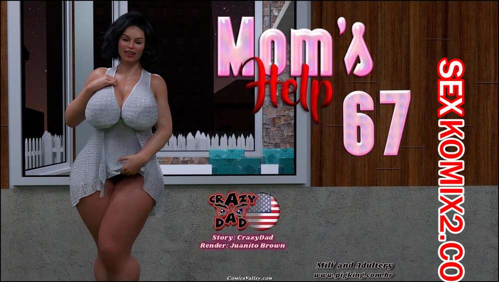 Порно комикс Помощь мамы. Часть 67. Moms Help. CrazyDad3D
