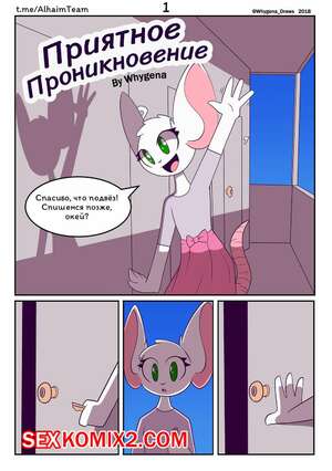 Порно комикс Приятное проникновение. Welcome Intrusion.