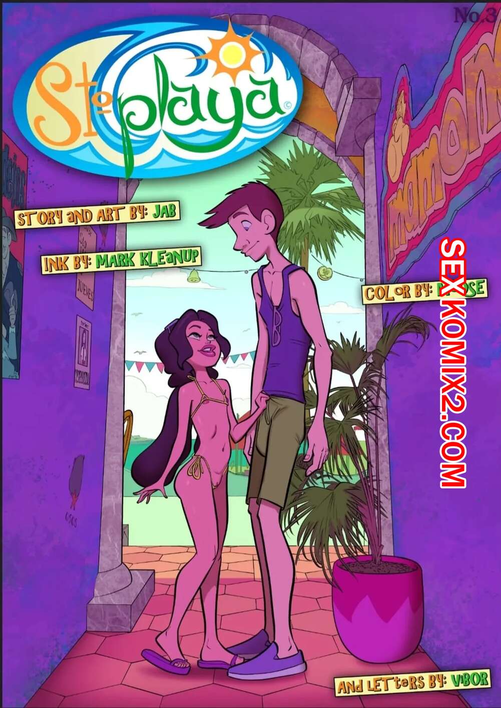 Порно комикс Санто Плайя. Часть 3. Santo Playa. Jabcomix