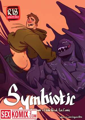 Порно комикс Симбиоз. Веном.