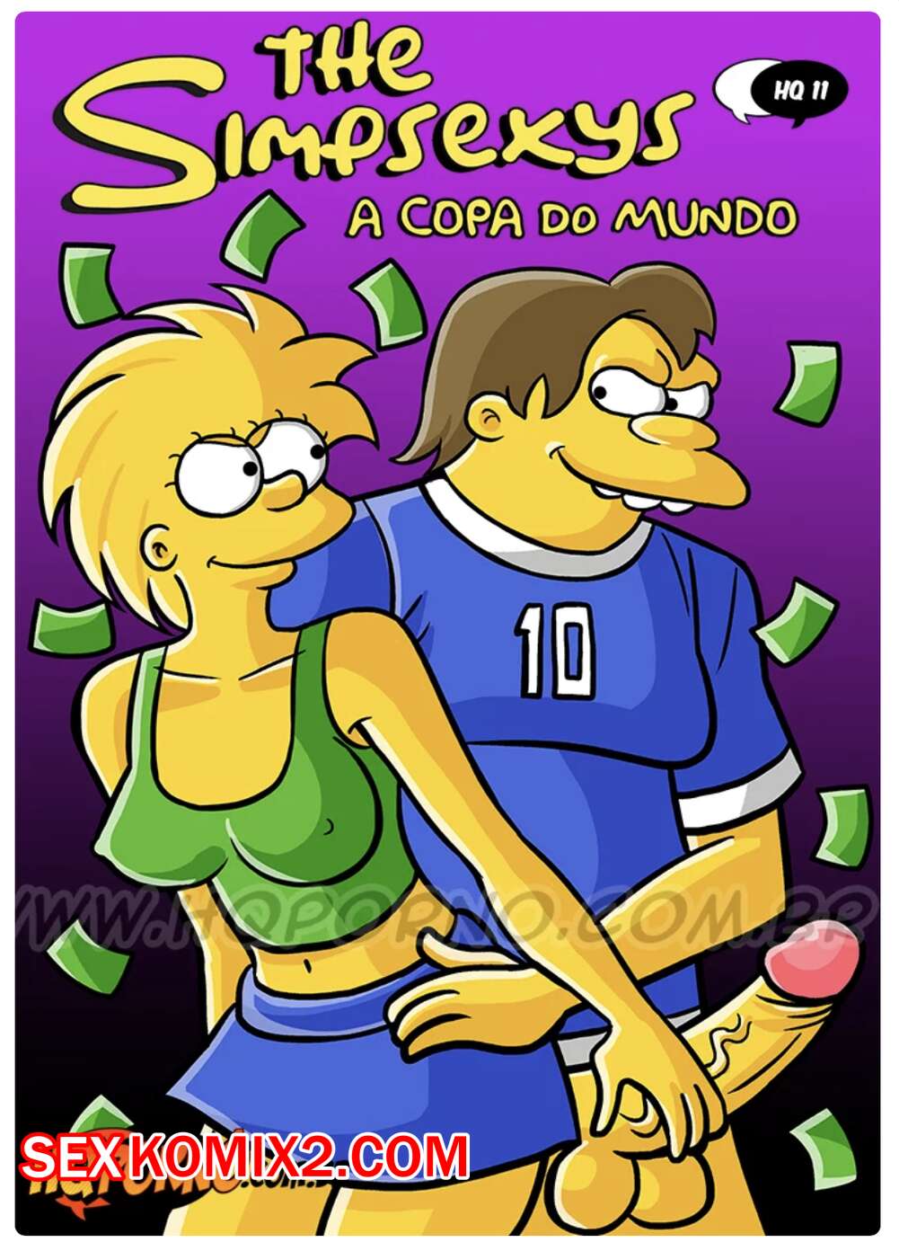 Порно комикс Симпсексы. Часть 11. Кубок мира. Os Simpsexys. HQPorno